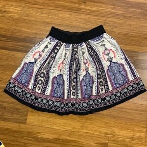Bohemian Print Women's Skirt